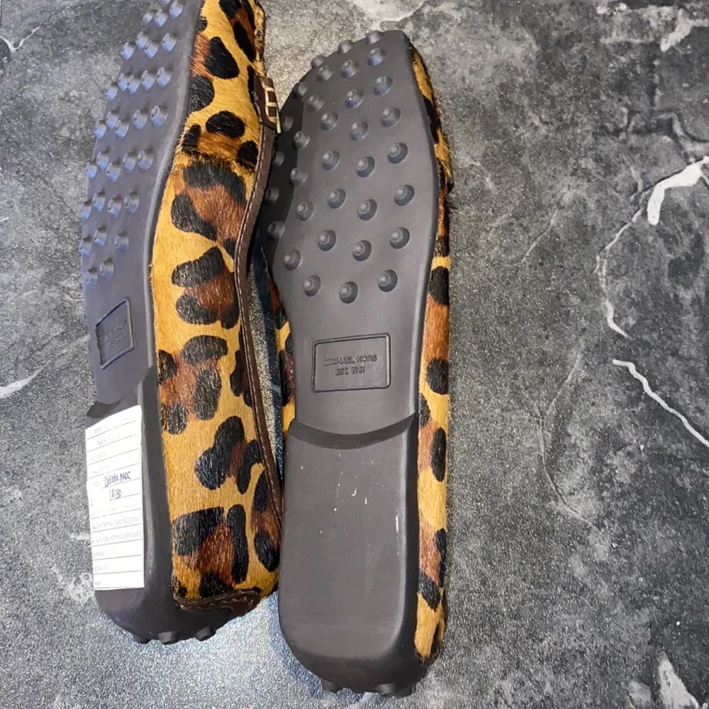 Michael Kors SAMPLE Studded 🐆 Leopard Print Calf Hair Shoes